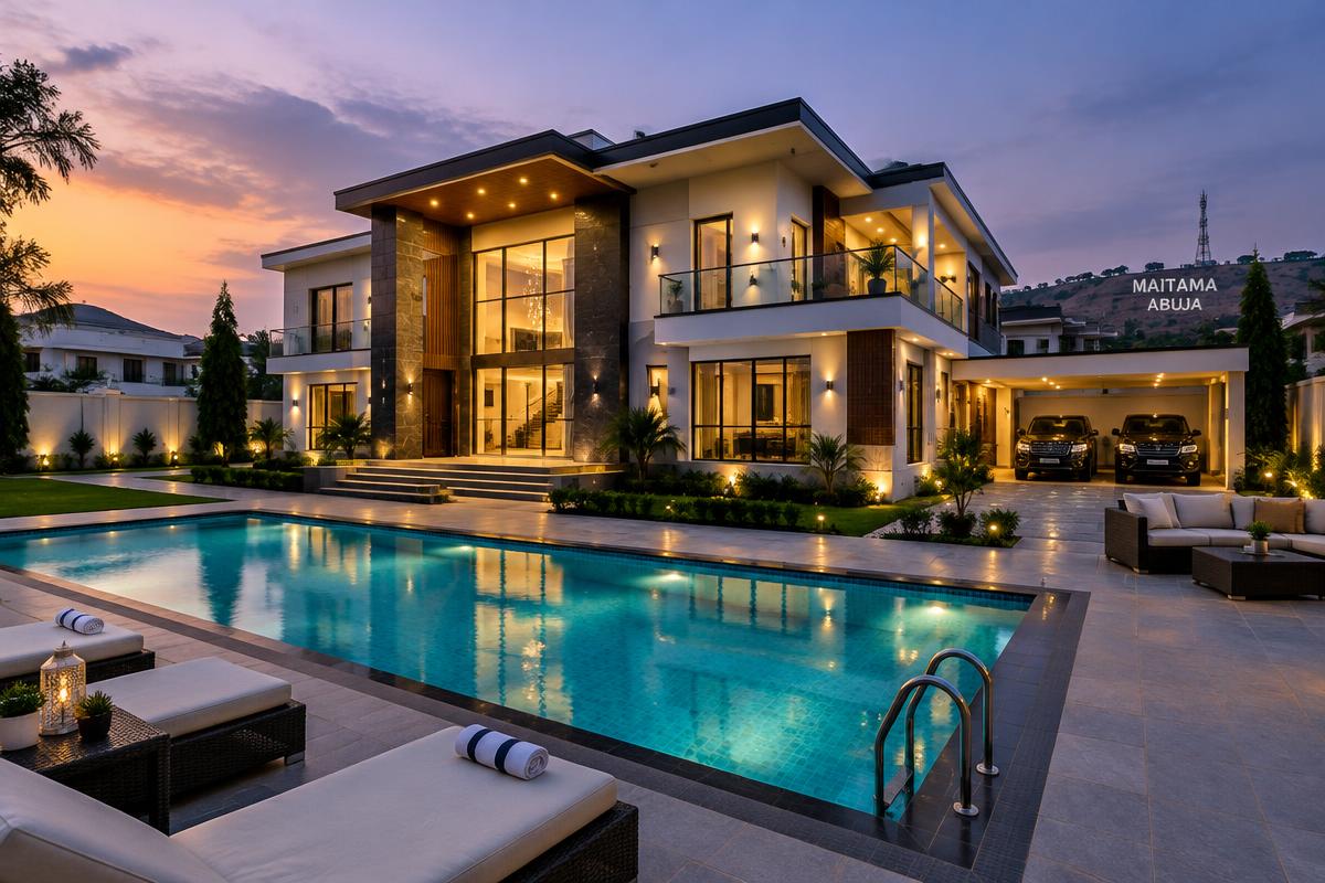 Maitama Luxury Villa — house for sale in Maitama, Abuja