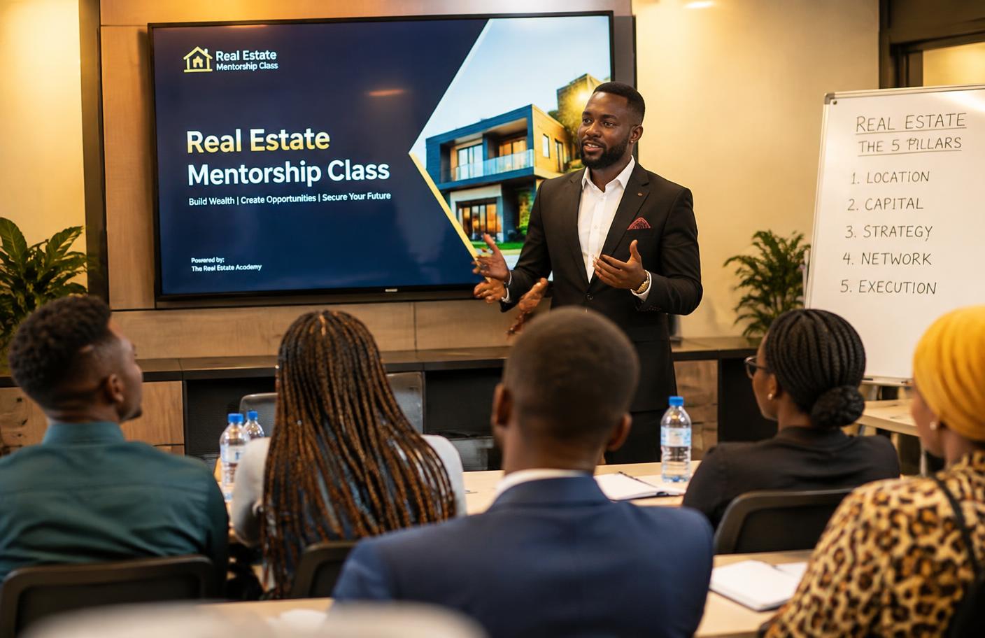 Zoe Properties mentorship class for real estate professionals